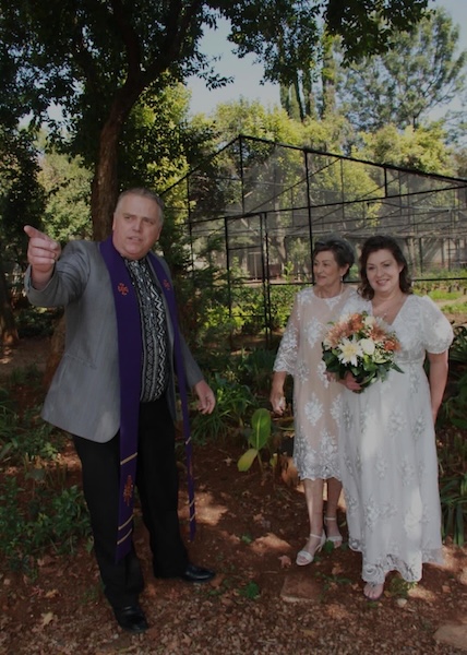 Wedding ceremony by Dr. Gerrit Rademeyer in Hendrina